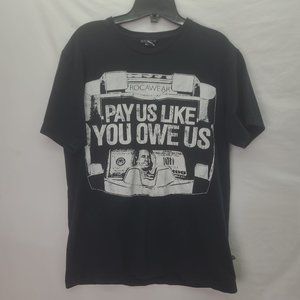 Rocawear "Pay Us Like You Owe Us" T-Shirt Black - M